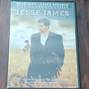 THE ASSASSINATION OF JESSE JAMES on DVD Brad Pitt